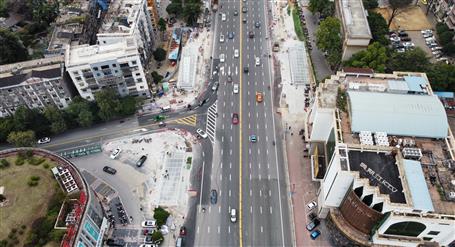 【奮戰一季度?沖刺開門紅】友誼路與彎塘路路口人行下穿通道工程 力爭除夕開通