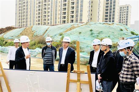 黃國杰到冶建廣東公司項目調研指導